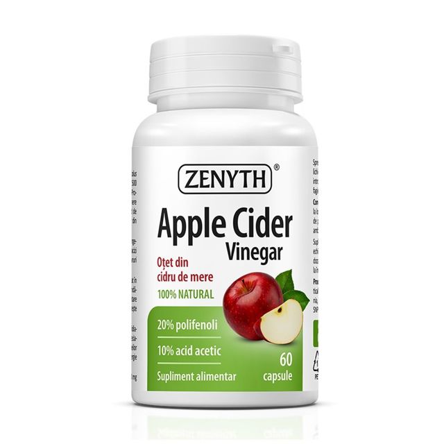Poza produs Otet din Cidru de Mere,  Zenyth | 60 Capsule