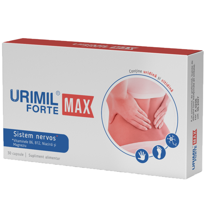 Poza produs Urimil Forte Max, Naturpharma | 30 capsule