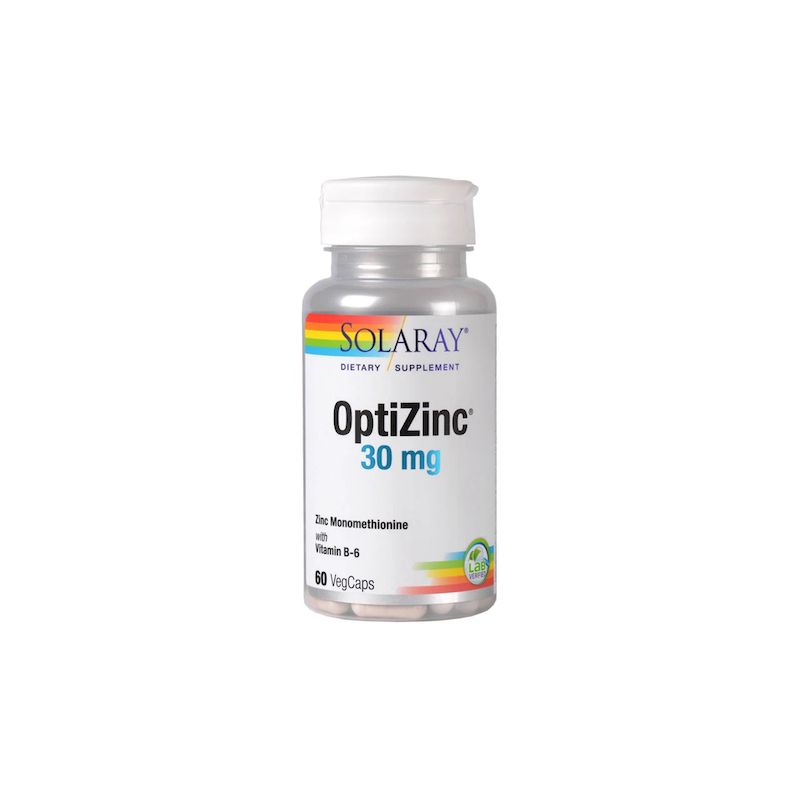 Poza produs Solaray OptiZinc 30 mg | 60 capsule