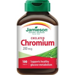 Crom Chelat 200mg , Jamieson | 100 comprimate