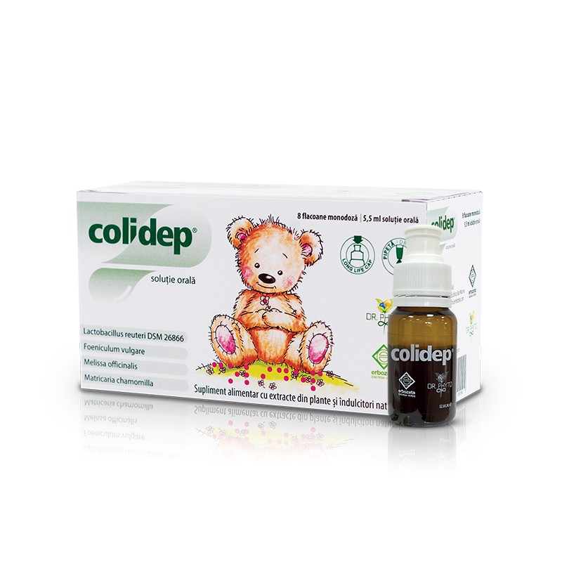 Poza produs Colidep solutie, Dr.Phyto | 8 flacoane