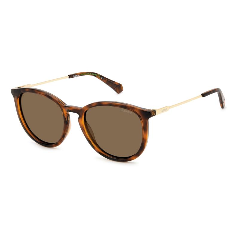 Poza produs OCHELARI POLAROID25 PLD 4143/S/X 086 53 SP HAVANA ECO