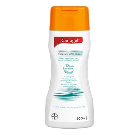 Poza produs Gel pentru igena intima Canogel, Bayer | 200 ml