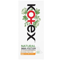 Absorbante zilnice Normal Natural, Kotex | 20 buc