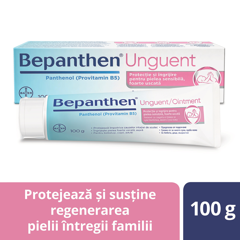 Bepanthen unguent pentru iritatiile de scutec, Bayer | 100 g