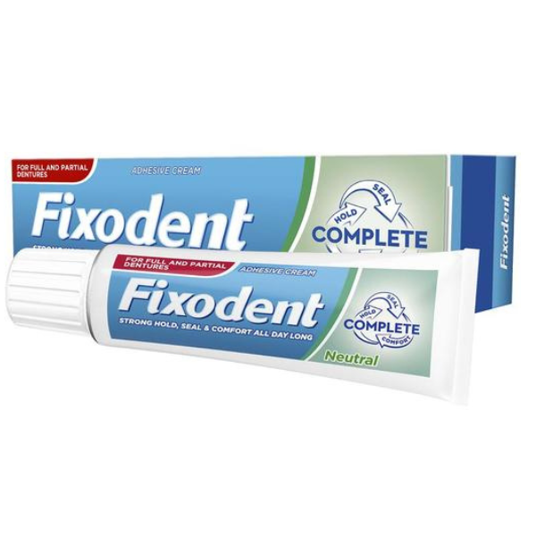 Poza produs Crema adeziva pentru proteza dentara Neutral, Fixodent Complete, P&G | 47 g