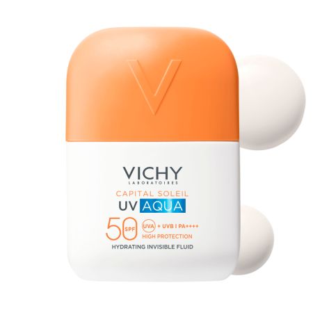 Poza produs Fluid hidratant Invizibil SPF50 Capital Soleil UV AQUA, Vichy | 50 ml