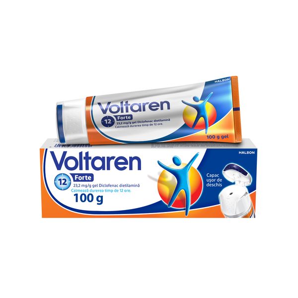 Poza produs Voltaren Forte 23,2 mg/g gel, Haleon | 100 g