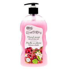 Sapun lichid Cirese si Extract de Aloe Vera Naturaphy, Blux | 650 ml