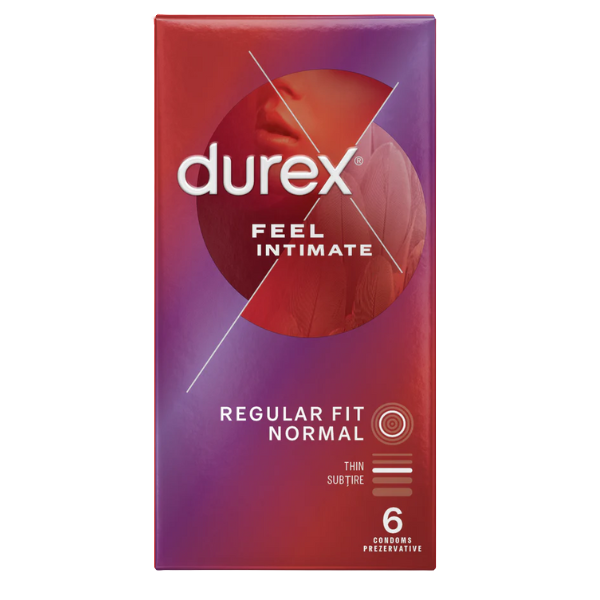 Poza produs Prezervative Durex Feel Intimate, Reckitt Benckiser | 6 buc