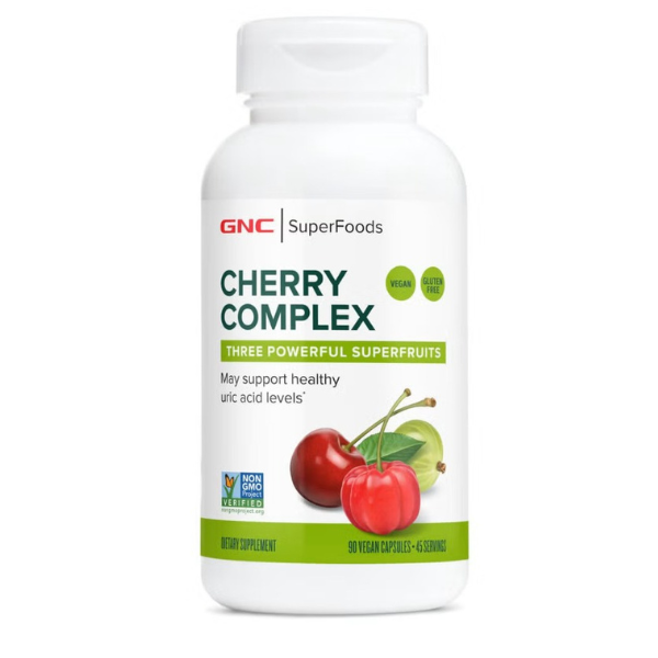 Poza produs GNC SUPERFOOD CHERRY COMPLEX 90CPR 544319 GENERAL NUTRITION CORP