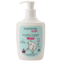 Gel spalare corp si par Hydra Care, Gerovital Kids, Farmec | 300 ml