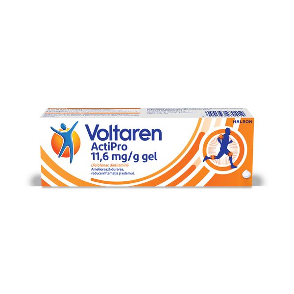 Poza produs Voltaren Actipro 11,6 mg/g, Haleon | 100 g