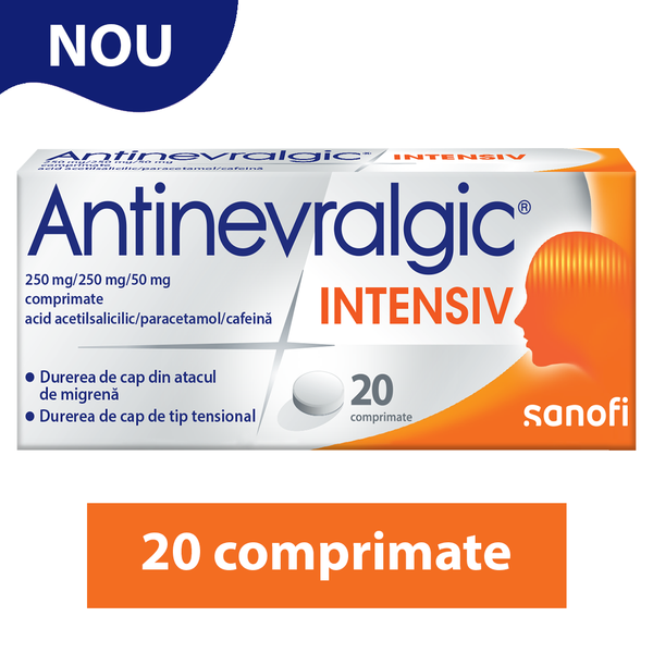 Poza produs Antinevralgic Intensiv, Opella Healthcare | 20 comprimate