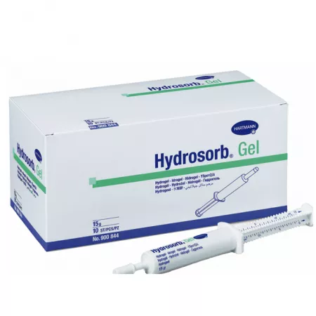 Poza produs Hydrosorb gel, Hartmann | 10 seringi x 15 ml