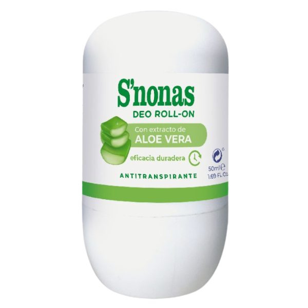 Poza produs DEODORANT FEMEI ROLL - ON S'NONAS ALOE VERA 50ML