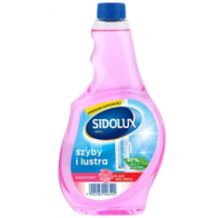 Rezerva solutie curatare geamuri Floral Sidolux Crystal, Lakma | 500 ml