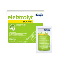 Elektrolyt cu banane 12+ luni, Humana | 75 g