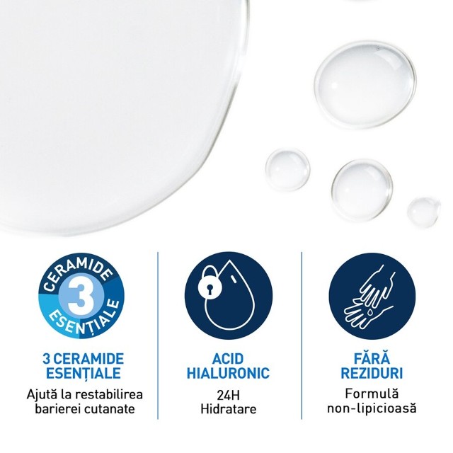 Apa micelara hidratanta pentru ten Normal si Uscat, Cerave | 400 ml — poza produs 7/7