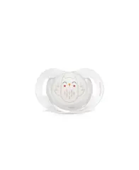Suzeta silicon orto SX Pro 0-6L Bufnita bej, Suavinex | 1 buc