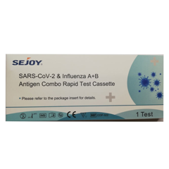 Test combo Covid 19 + Gripa A/B, Sejoy Biomedical | 1 buc