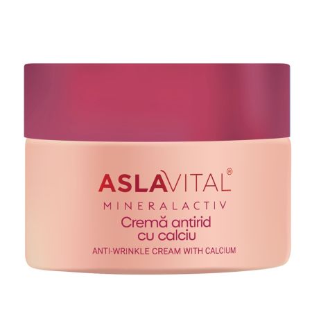 Poza produs Crema Antirid cy Calciu MineralActiv Aslavital, Farmec | 50 ml