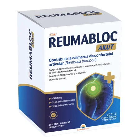 Poza produs Reumabloc Akut, Sun Wave Pharma | 30 plicuri unidoza