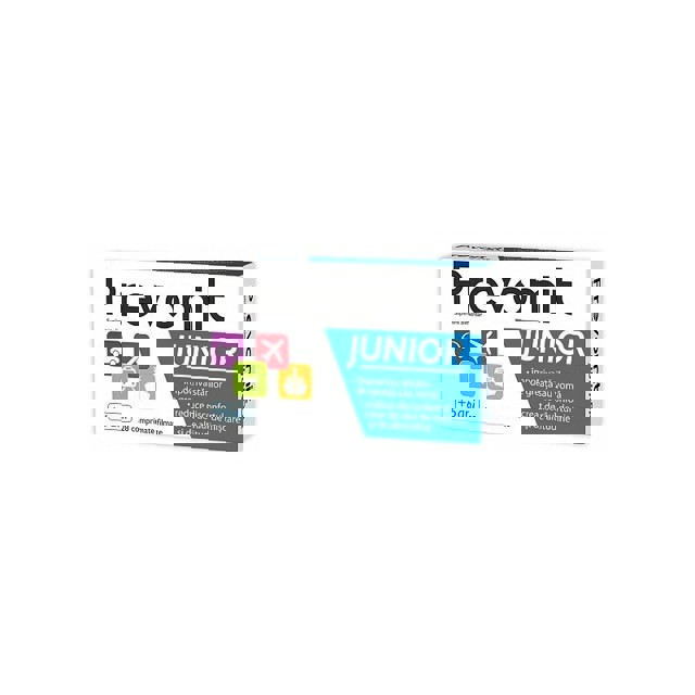 Poza produs Prevomit Junior, Zdrovit | 28 comprimate