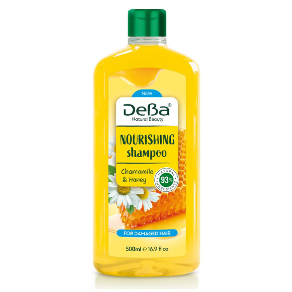 Poza produs Sampon hranitor pentru par deteriorat DEBA NATURAL BEAUTY, Rubella | 500 ml