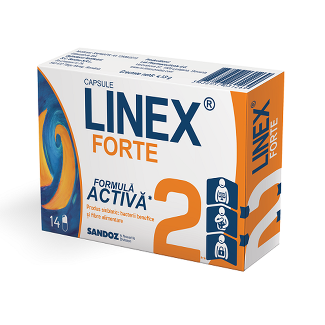 Poza produs Linex Forte | 14 capsule