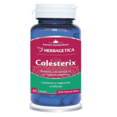 Colesterix, Herbagetica | 60 capsule