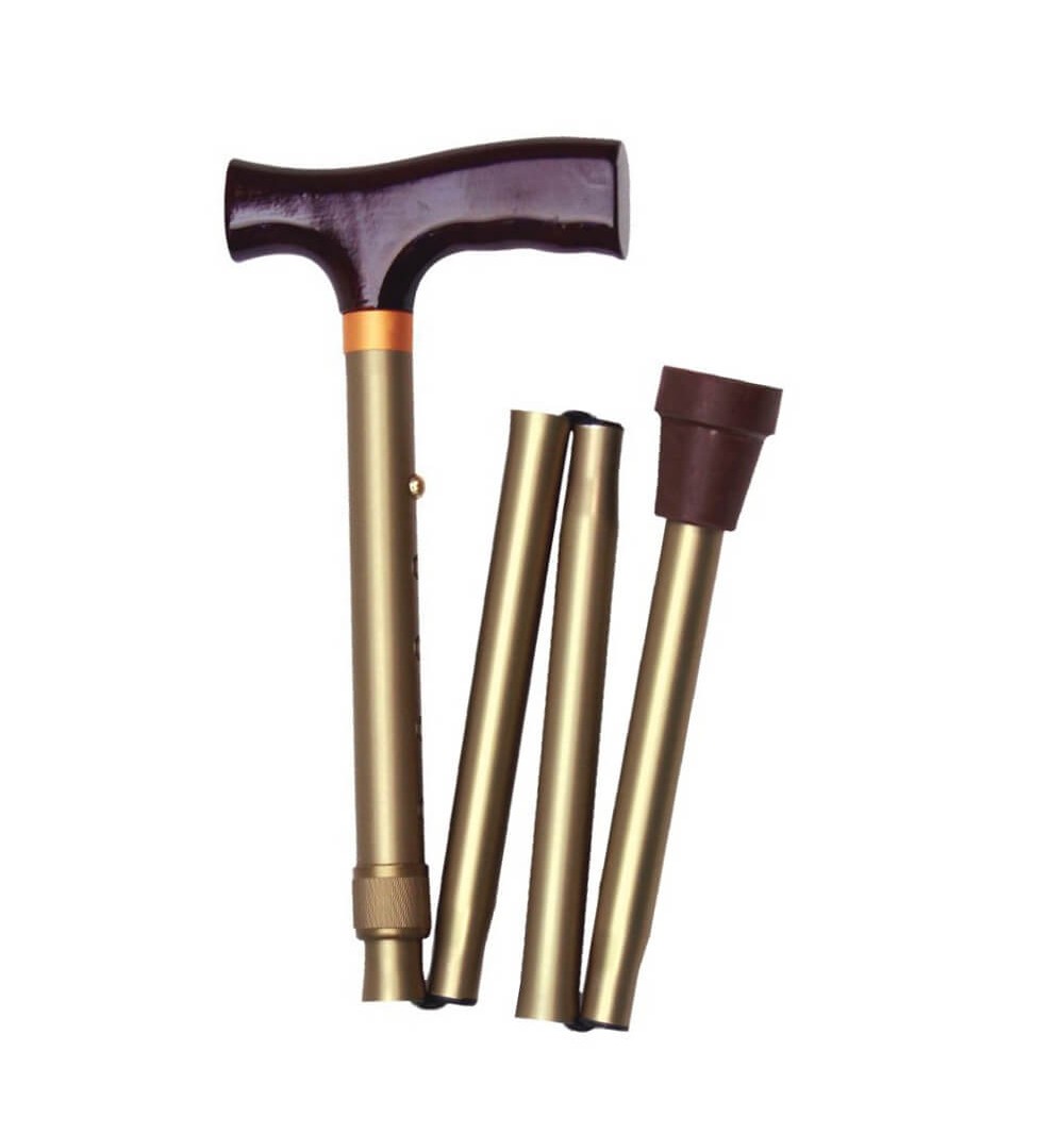 Poza produs Baston pliabil din aluminiu maner in T RP145, Neomed