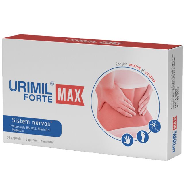 Poza produs Urimil Forte Max, Naturpharma | 30 capsule