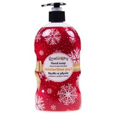 Sapun lichid cu Cirese si extract de Aloe Vera Naturaphy Winter, Blux | 650 ml