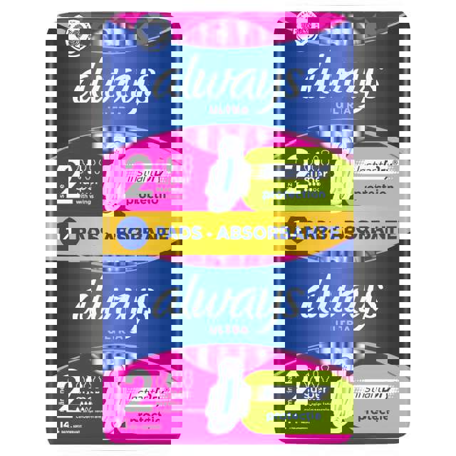 Poza produs Absorbante Always Duo Pack Ultra Super Plus, P&G | 14 bucati