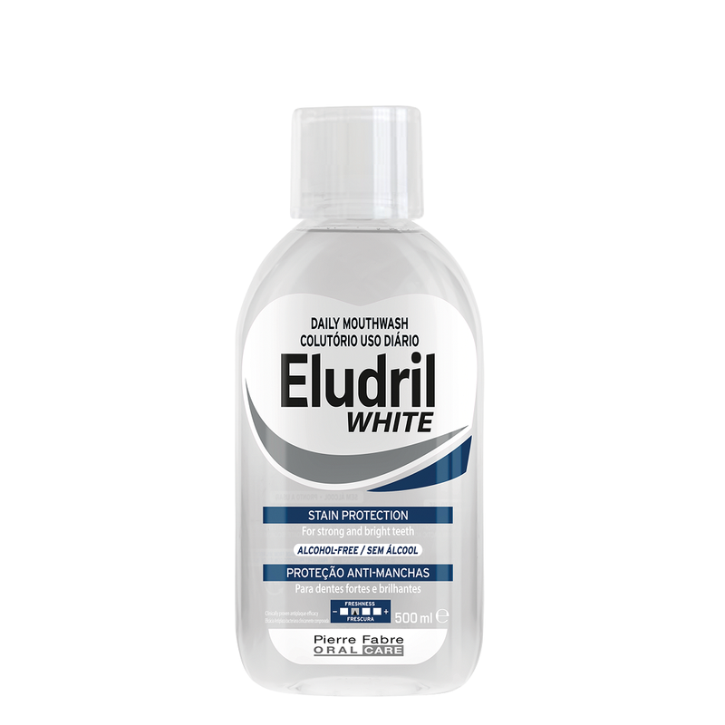 Poza produs Apa de gura anti-pete, Eludril White , Pierre Fabre |  500 ml