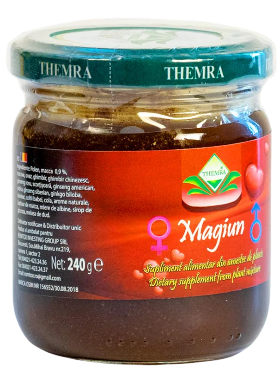 Poza produs Magiun afrodisiac natural, Themra | 240 g