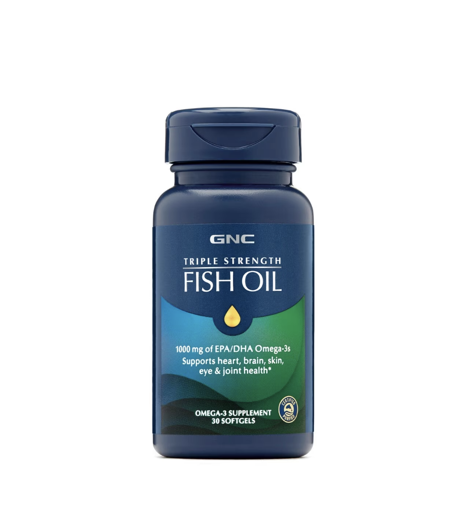 Poza produs GNC TRIPLE STRENGTH FISH OIL 30CPS 735334