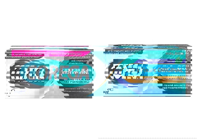 Poza produs Crema adeziva pentru proteza dentara Corega Ultra Fixare, Haleon | 40 g