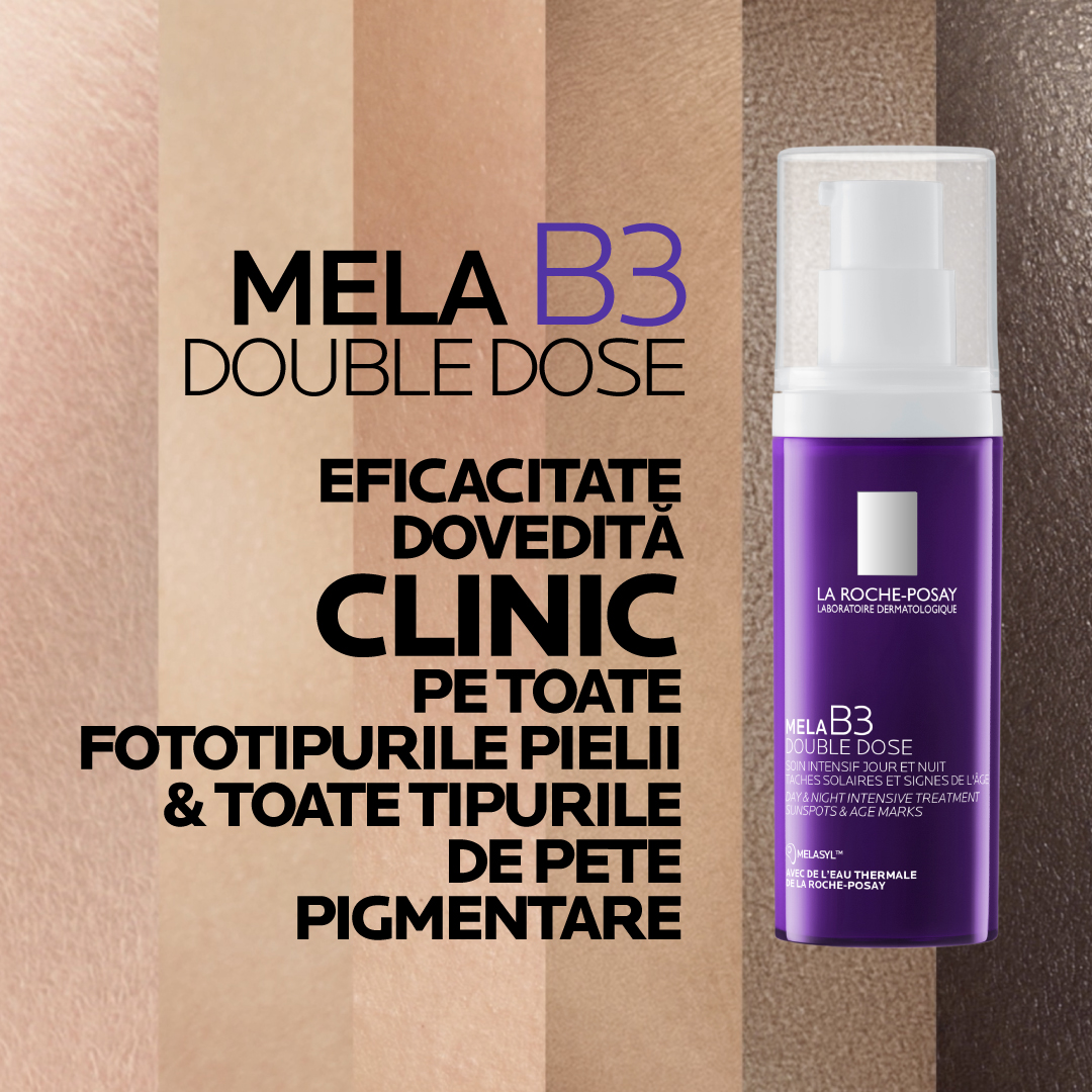 Ser concentrat intensiv anti-pete pigmentare Mela B3 Double Dose, La Roche-Posay | 40 ml — poza produs 9/11