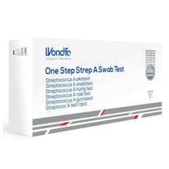 Test rapid Streptococ A SELF CARE, Wondfo | 1 bucata