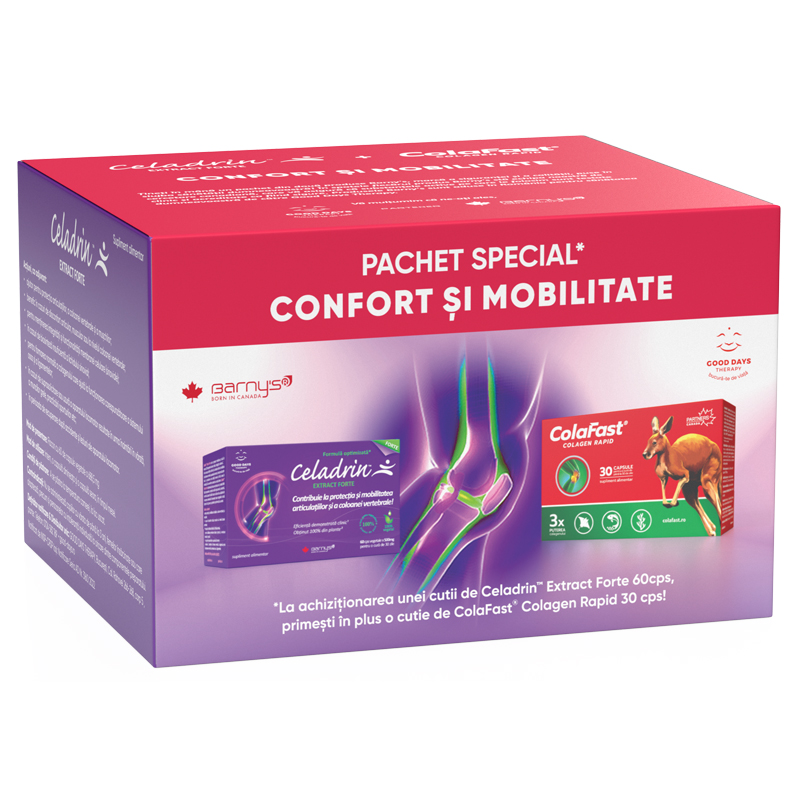 Poza produs Celadrin Extract Forte + Colafast Colagen pachet, Good Days Therapy | pachet