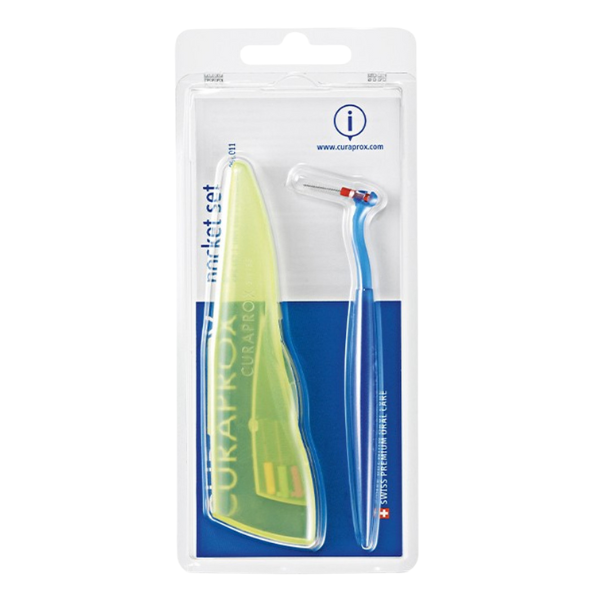 Poza produs Kit de buzunar pentru periute interdentare, Curaprox