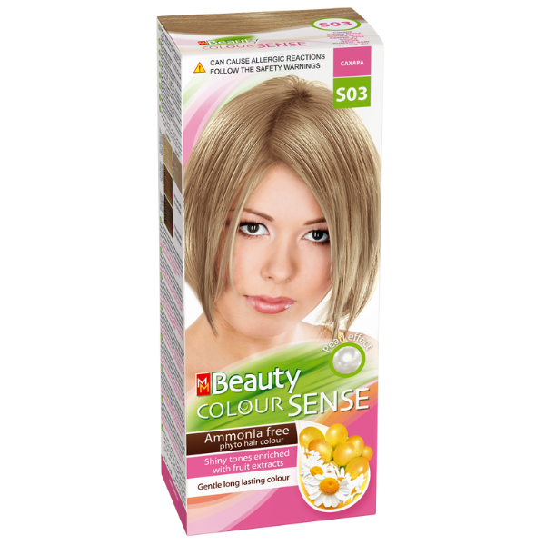 Poza produs Vopsea de par S03 - Blond Nisipiu, MM Beauty Colour Sense