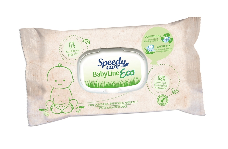 Poza produs SERVETELE UMEDE ECOLOGICE COPII SPEEDY CARE X72