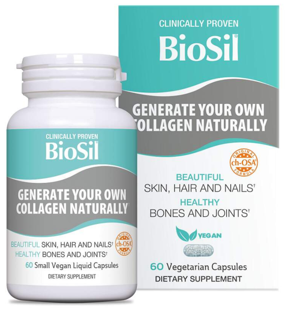 Poza produs Colagen vegetal, Biosil | 60 capsule