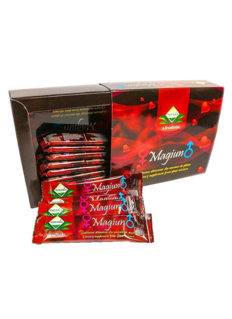 Poza produs Magiun afrodisiac 100% natural Themra supliment pentru potenta si crestere libidou, Themra |12 plicuri x 12g