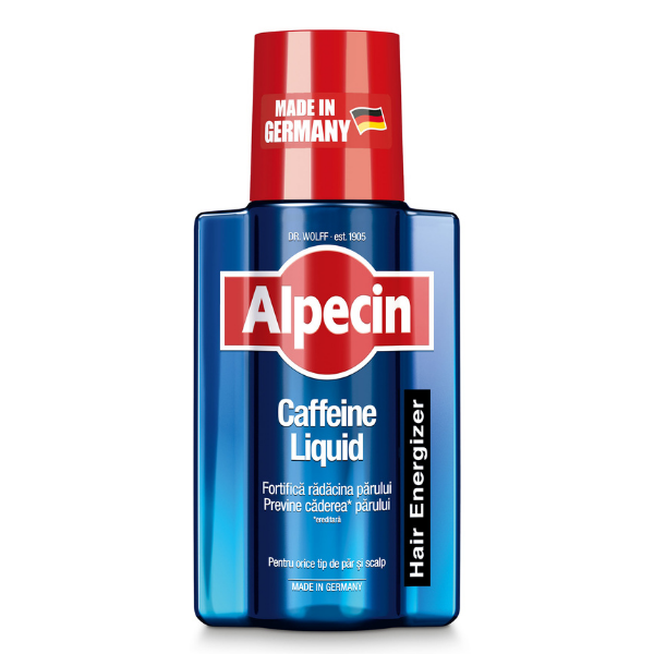 Lotiune energizanta pentru par Caffeine Liquid, Alpecin | 200 ml — poza produs 1/3
