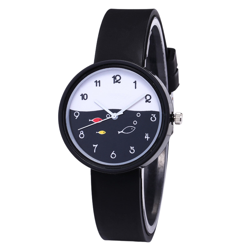 Ceas copii CC004 Negru, Time to Time | 1 buc