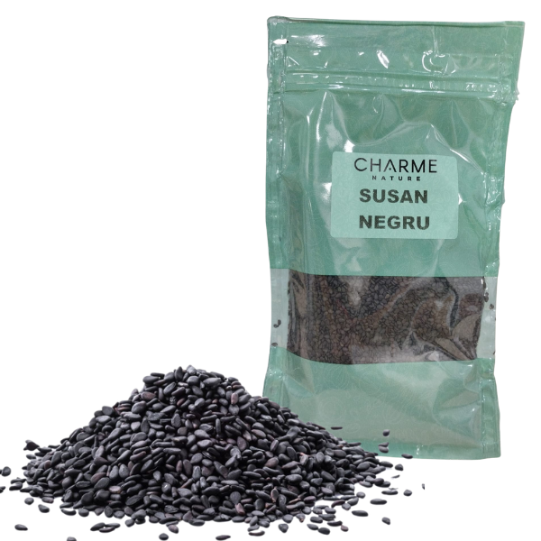 Poza produs Susan Negru Seminte, Charme Nature (Phytopharm) | 100 g